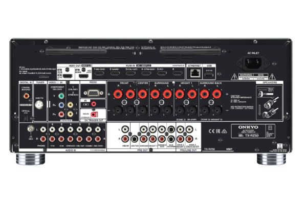 Onkyo TX RZ 50 back